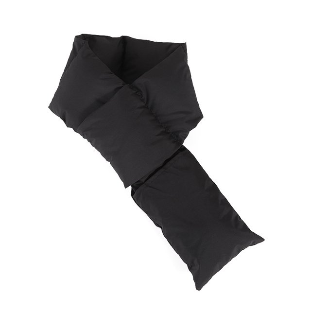 Bufanda de plumón rellena Bufanda de plumón Otoño e Invierno Bufanda de moda cálida y gruesa Protección del cuello a prueba de frío para hombres y mujeres