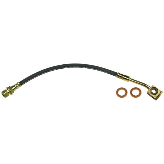 Dorman H97665 Front Driver Side Outer Brake Hydraulic Hose for Specific Ford Models Fits select: 1976-1977 FORD BRONCO