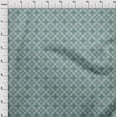 thumbnail image 4 of oneOone Polyester Lycra Dusty Teal Green Fabric Block Craft Projects Decor Fabric Printed By The Yard 56 Inch Wide, 4 of 5