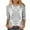 White Tops for Women_t, variant on CYMMPU Floral Printed 3/4 Length Sleeve Summer Fall Shirts Business Work Blouses Crewneck Basic Tees Plus Size Tunic Tops Vintage 2025 Clothes for Women Black XXL