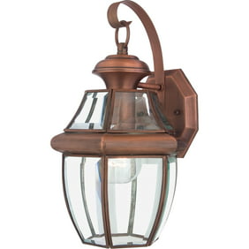 Quoizel Ny8316 Newbury 1 Light 14" Tall Outdoor Wall Sconce - Copper