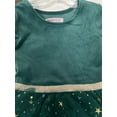 thumbnail image 3 of Dreaming of Lucy Toddler Girls Velvet Glitter Tutu Dress with Long Sleeves, Sizes 12M- 5T, 3 of 7