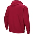 thumbnail image 3 of Men's Colosseum Cardinal Arkansas Razorbacks Big & Tall Arch & Logo 2.0 Pullover Hoodie, 3 of 3