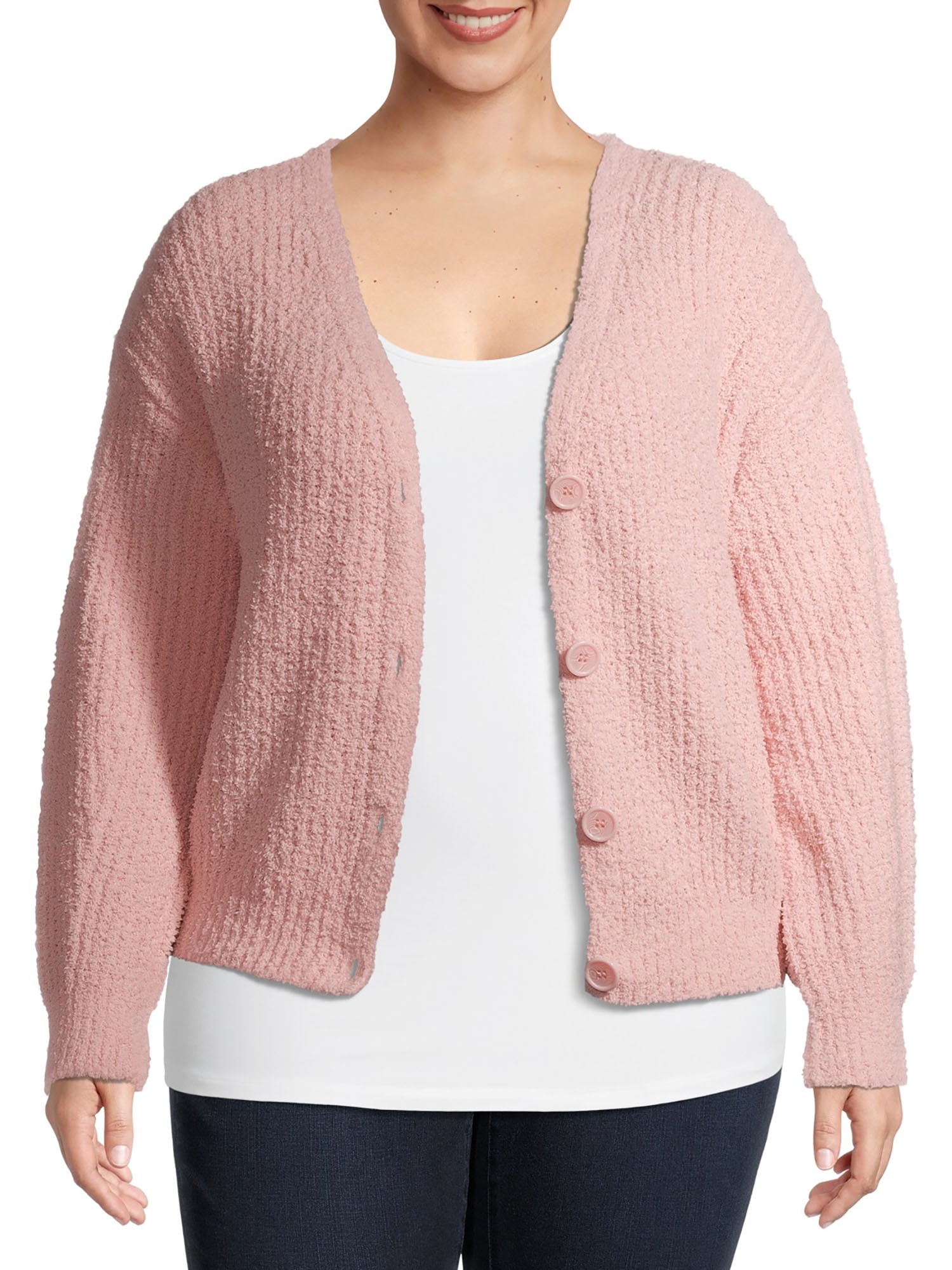 teddy cardigan sweater