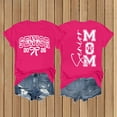 thumbnail image 2 of MEICHEN Graduation Gifts for Her: Senior Mom 2026 T Shirt for Women Class Of 2026 Graduation Double Print Top Womens Spring Summer Tops, 2 of 4