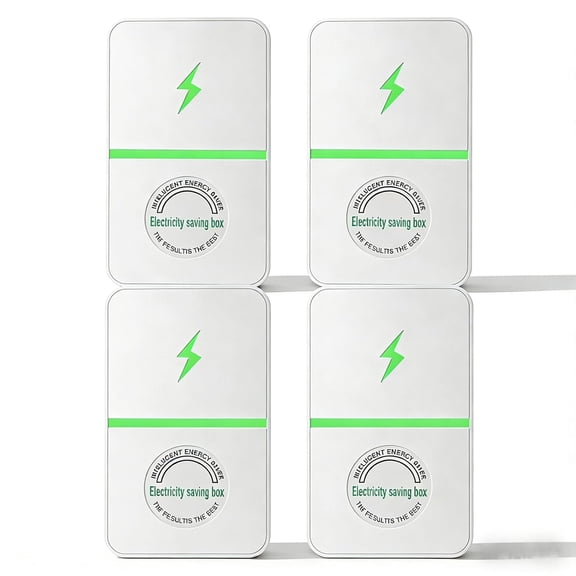 GJX 4 Pack Smartplug Device, Stop Watt Device Plug-In for Home & Office Us Plug 90V-250V 30Kw