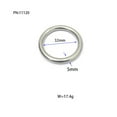 thumbnail image 1 of 1 PCS 316 Stainless Steel Round O Rings BCD Accessories Diving Equipment, 1 of 8