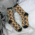 thumbnail image 5 of Bingfone Compression Socks for Women and Men Long Socks for Running Athletic Cycling Nurse- Chicken Legs, 5 of 6