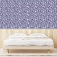 thumbnail image 4 of Ambesonne Abstract Peel & Stick Wallpaper for Home, Mineral Like Shapes Stones, 13"x36", Ceil Blue Quartz and Mauve, 4 of 6