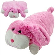 Cuddlee Pet Large Pillow, Pink Bunny