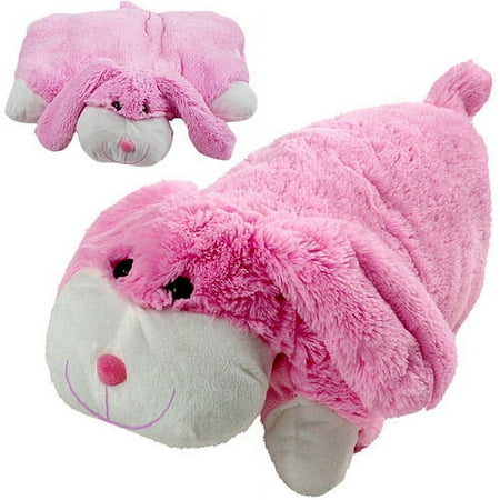 Cuddlee Pet Large Pillow, Pink Bunny