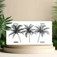 thumbnail image 4 of Palm Tree Sketch Front License Plate, Metal License Plate, Funny Standard Plates Personalized Novelty Decorative For Men/Women/Boys/Girls Car 6×12 Inch, 4 of 6