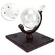 thumbnail image 2 of Juego de decantador de whisky Globe, contenedor de vino con 4 vasos, dispensador de licor, regalo para hombres, 2 of 14