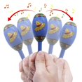 thumbnail image 3 of JOYIN 12 Mini Wooden Fiesta Maracas 6 Designs Noisemaker for Mexican Fiesta, Cinco De Mayo Party Favors, Musical Fun, Birthday Parties, Luau Party, Carnivals, Taco Tuesday Event, Educational Toys, 3 of 7