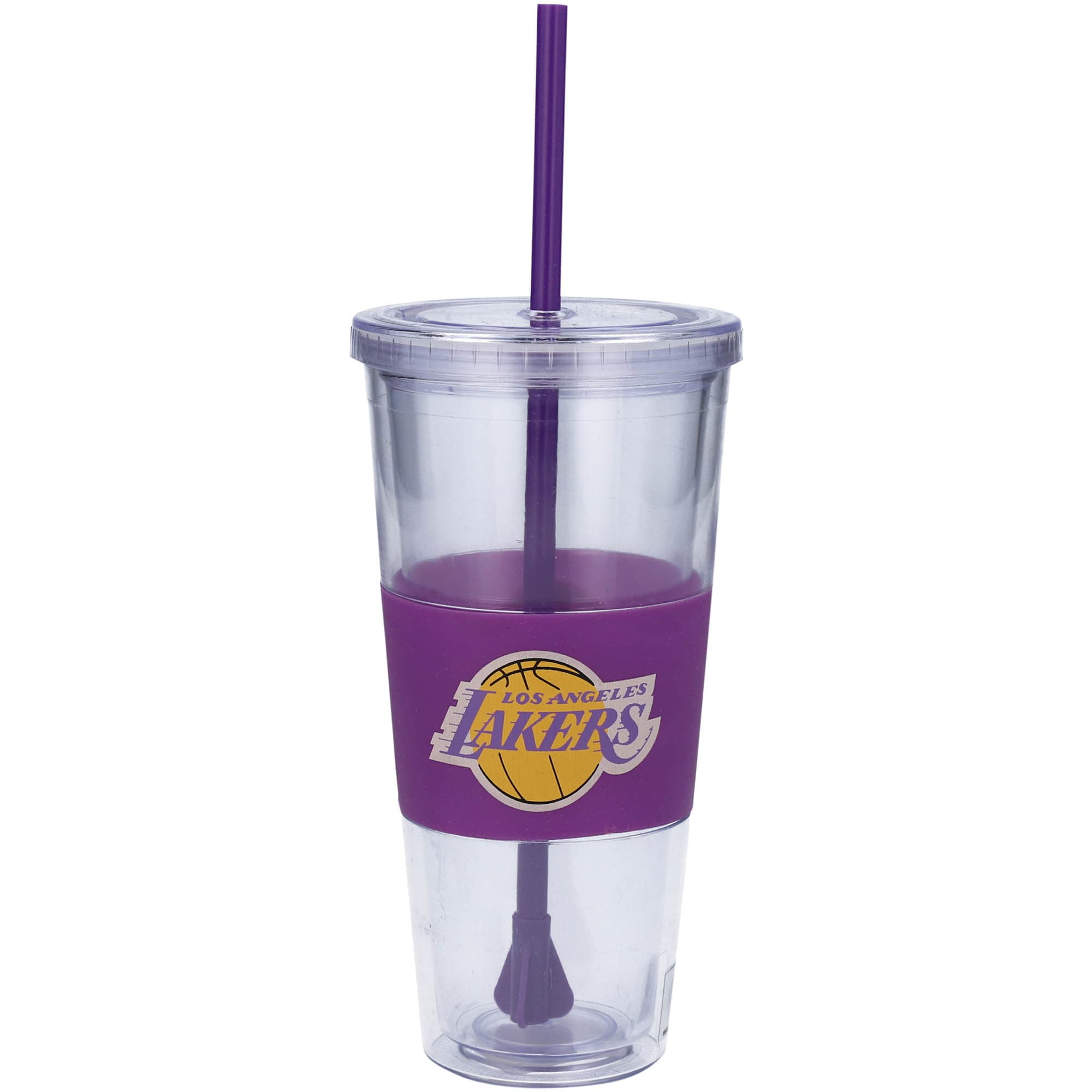 Los Angeles Lakers 22oz Straw Tumbler Walmart Com Walmart Com