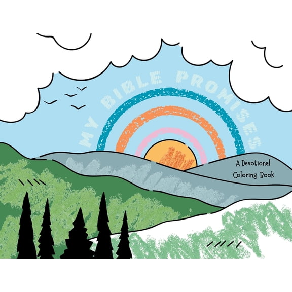 My Bible Promises: A Devotional Coloring Book, (Paperback)