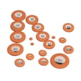 thumbnail image 1 of 27 Piezas de Almohadillas de Saxofón Barítono kusrkot Cojines Piezas de Repuesto Naranja, 1 of 8