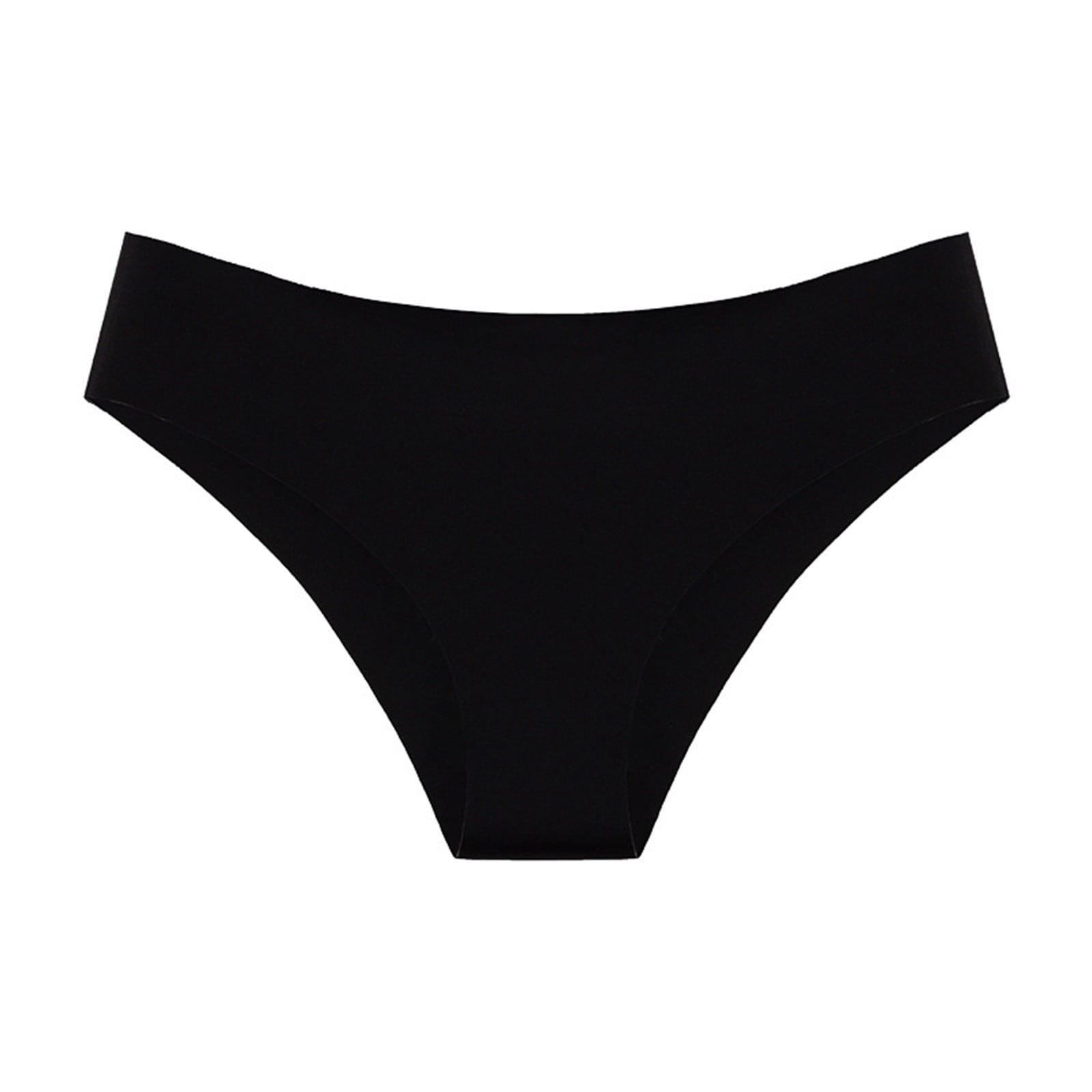 Tummy Control Underwear Hot Panty Yoga String Thongs Solid Nylon Ice Silk Lingerie For Women