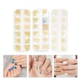 thumbnail image 2 of Miangastore Nail Decoration Box Rivet Sequins 3Sets 5.11X2.08X0.51In For Christmas Themed Party, 2 of 8