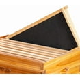 thumbnail image 5 of 20 Pack Honey Bee Frames with 100% Beeswax Coated Food Grade Foundation Sheets, Complete Unassembled Deep Beehive Frames and Foundations, 5 of 5