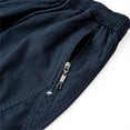 thumbnail image 4 of PEASKJP Shorts pour Hommes à Enfiler Coupe Décontractée Confort Extensible Shorts Courts avec Poche, Noir G, 4 of 4