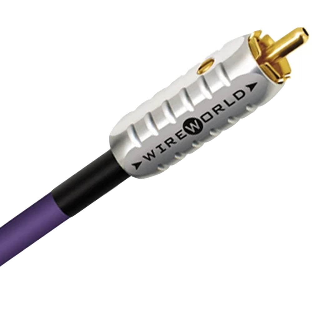 Wireworld UVV Ultraviolet 8 Coaxial Digital Audio Cable, 75 ohms, RCA
