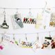 thumbnail image 4 of Cable multiusos para colgar fotos en la pared con 12 clips, 4 of 8