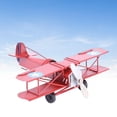 thumbnail image 3 of Decoración de , Adorno de Colgante para Habitación de , Accesorio fotografía, Decoración de Escritorio, Oficina, Dormitorio, Rojo Hugo Colgante Aviones, 3 of 9