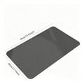 thumbnail image 3 of Zynviq Bathroom Rugs 15.7" X 23.6" Solid Color Bath Rugs Diatom Ooze Rectangular Washable Dark Gray Absorbent Small Rug for Shower, 3 of 8