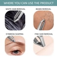 thumbnail image 3 of Ausomtek Flat Tip Hair Plucking, Fine Hair Removal Tweezers for Beauty, 3 of 7