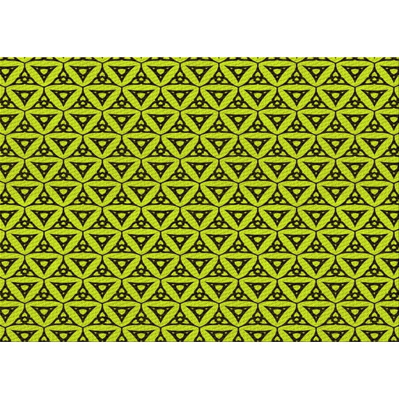 Ahgly Company Indoor Rectangle Patterned Milk Chocolate Brown Area Rugs, 5' x 7'