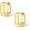 Gold, variant on 925 Sterling Silver Earrings Small Chunky Silver Earrings for Women Trendy Small Hoop Earrings Silver Hypoallergenic Earrings Small Thick Huggie Hoops Earrings for Jewelry Gifts