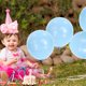 thumbnail image 4 of 50 piezas 12 pulgadas globos de látex azul nubes impresión de globos adornos conjunto de suministros de fiesta de cumpleaños decoraciones de diseño, 4 of 7