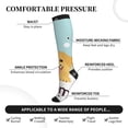 thumbnail image 3 of Lsque Cute Dog In Bathtub1 Pattern Sport Compression Socks for Men & Women 15-20 mmHg Knee High Nurse Pregnant Running Medical and Travel Athletic, 3 of 6