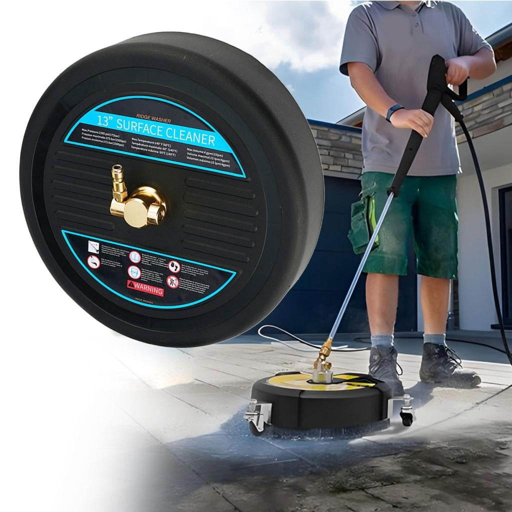 CEORPER 2500PSI 13Inch Pressure Washer Floor Cleaner Pressure Washer Surfaces Cleaner