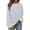 Blue+Beige, variant on Sweatshirt For Women Summer Crewneck Long Sleeve Oversized Striped Pullover Tops Y2K Clothes Workout Shirt