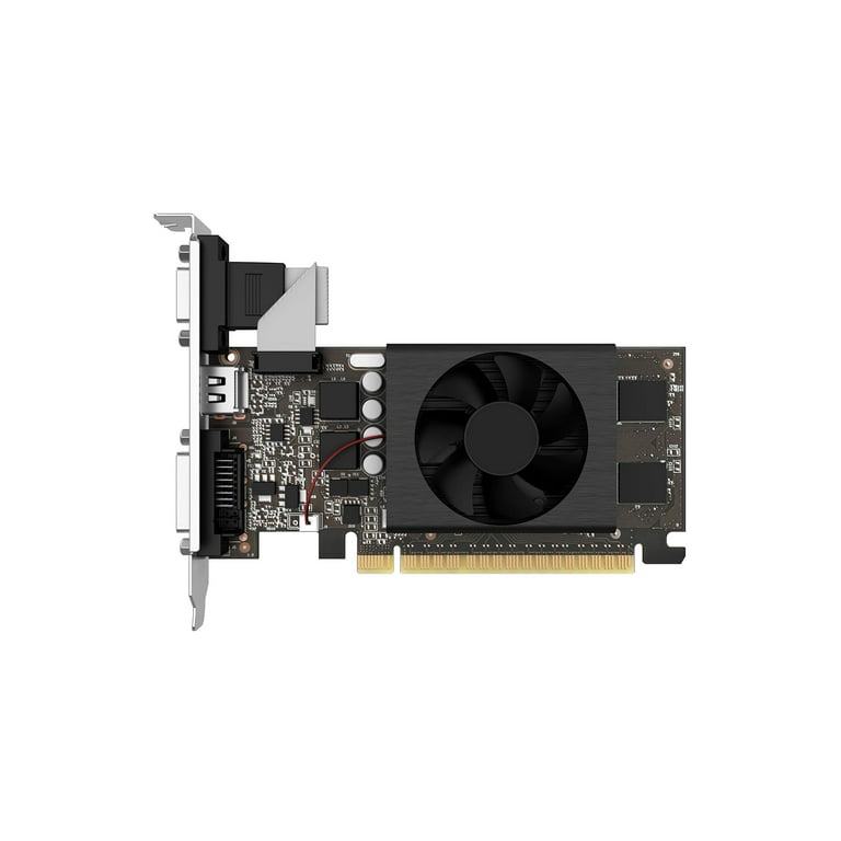 Expert-oriented NVIDIA GeForce GT710-equipped graphic board 2GB Low profile  compatible 1-slot air-cooled fan model GF-GT710-E2GB / LP / P