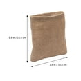 thumbnail image 2 of CRAFTHROU 2Ud Bolsas Multiusos De Lino Para Guardar Como Arroz O Té Color Café, 2 of 7