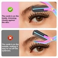 thumbnail image 4 of Eyebrow Trimmer Scissor, 2-in-1 Professional Eyebrow Scissors with Comb, Stainless Steel Precision Eyebrow Cutter Hair Removal Makeup Tool for Women and Men, 4 of 7