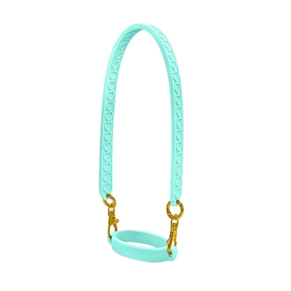 Silicone Water Bottle Sling Holder with Strap - Compatible with Stanley Cup - Adjustable Handle for 8-40oz Bottles - for Walking, Sports, Strollers