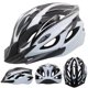 thumbnail image 1 of Casco de bicicleta para adultos con luz USB recargable, casco de bicicleta para hombres y mujeres, cascos de ciclismo de carretera y ciclismo de montaña con visera extraíble y forro Adepaton  LRWJ771-1, 1 of 3