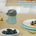 thumbnail image 4 of Taza de sopa TACYKIBD, 2 unidades, apta para microondas con tapa, cuchara, 500 ml, PP, 4 of 7