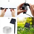 thumbnail image 4 of Solar Strip Lights,100 Led Copper Tube Wire Lights 8 Modes Outdoor Solar Powered, 4 of 5