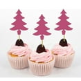 thumbnail image 5 of Darling Souvenir, Christmas Tree Cupcake Toppers, Dessert Decorations - Pack Of 20, 5 of 6
