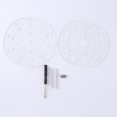 thumbnail image 2 of FLhrweasw Soporte Acrílico para Cepillos Uñas Soporte para Bolígrafos Estante para Herramientas Maquillaje (blanco), 2 of 9