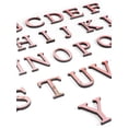thumbnail image 2 of 1pc Alphabet Shaped Mirror Surface Wall Sticker, Acrylic Decorative Mirror For Home Decor, 2 of 4