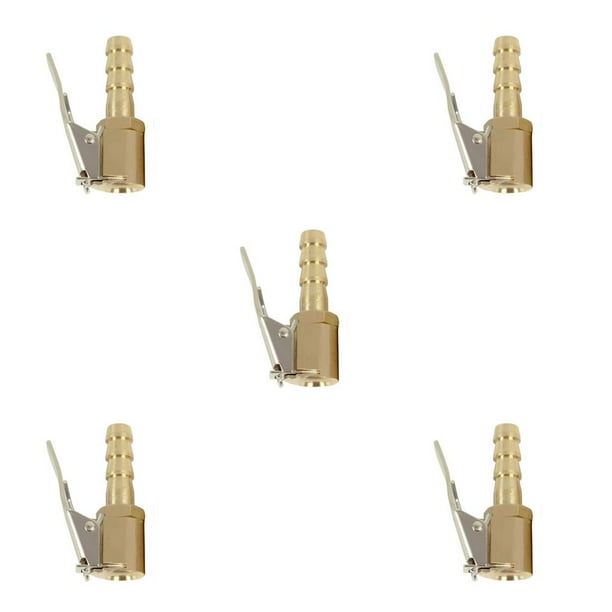 Riwesomey Boquilla de inflado de neumáticos inflables, Conector de válvula de inflado, adaptador de Clip resistente al desgaste para compresor, piezas de Type2 NO2 Riwesomey CBP258781