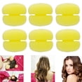 thumbnail image 3 of Rizadores de pelo de Esponja Colco Amarillo 6 Piezas, 3 of 8