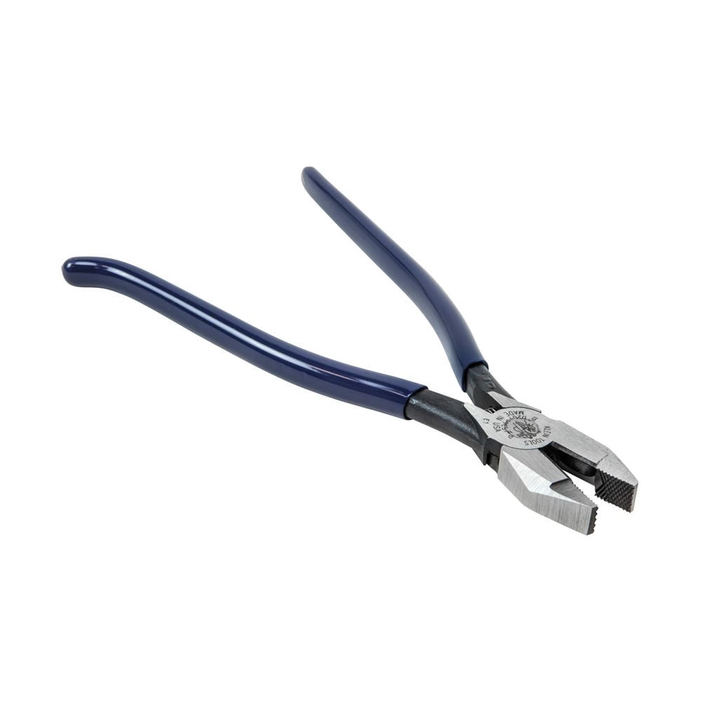 Klein Tools 9-1/4", Iron Workers Linemans Pliers, Drop Forged Steel, D201-7CST
