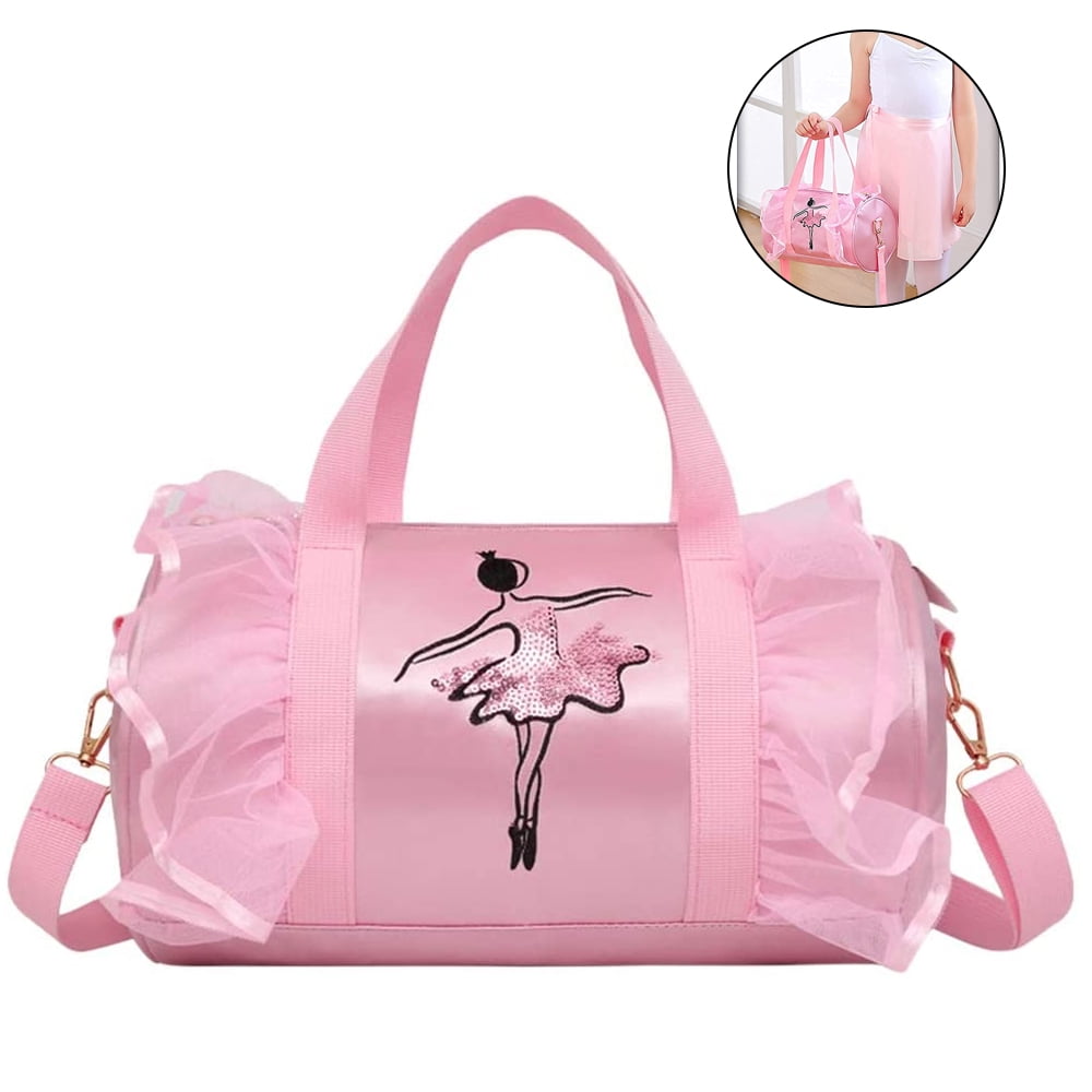 Children's Dance Bag Shoulder Bag Girls Latin Dance Bag Ballet Bag  Children's Diagonal Bag Personalized Ballet Bag for Girls 